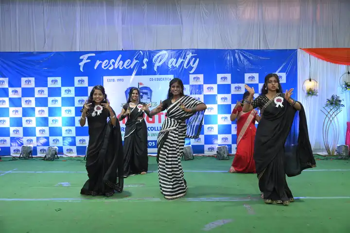 Jagruti Degree and PG College freshers party best degree hyderabad