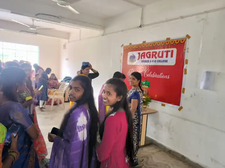 Jagruti Degree and PG college Bonalu celebrations