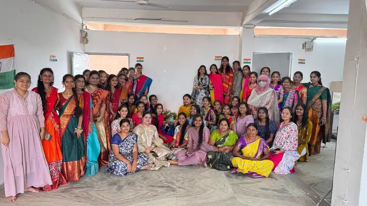Jagruti Degree and PG college Bonalu celebrations