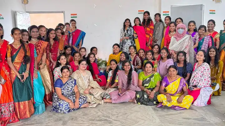 Jagruti Degree and PG college Bonalu celebrations