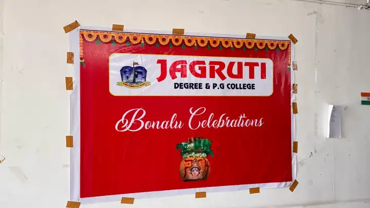 Jagruti Degree and PG college Bonalu celebrations