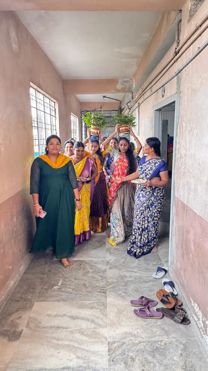 Jagruti Degree and PG college Bonalu celebrations