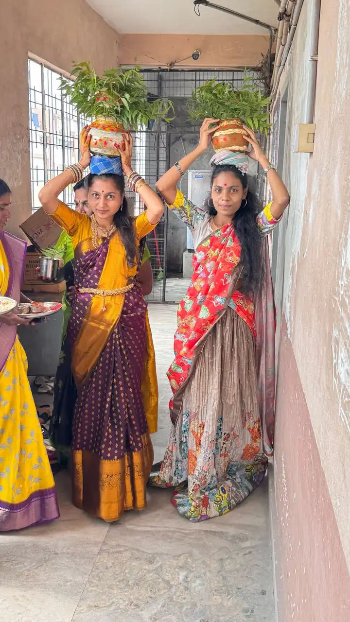 Jagruti Degree and PG college Bonalu celebrations