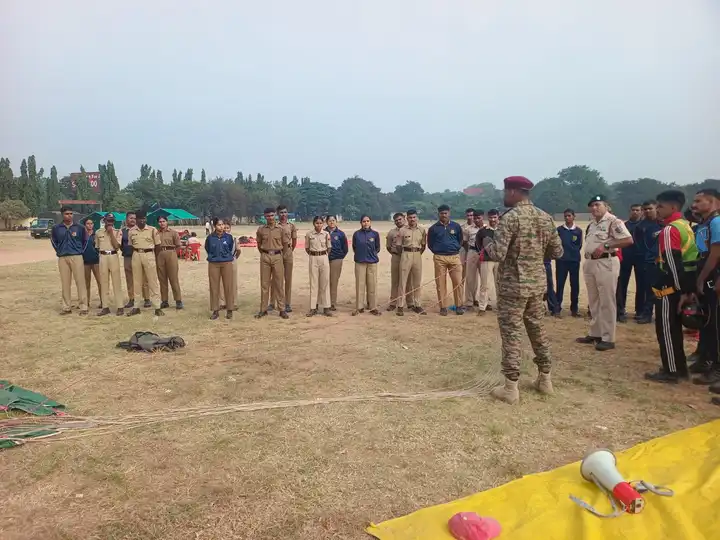 jagruti degree and pg college ncc students events