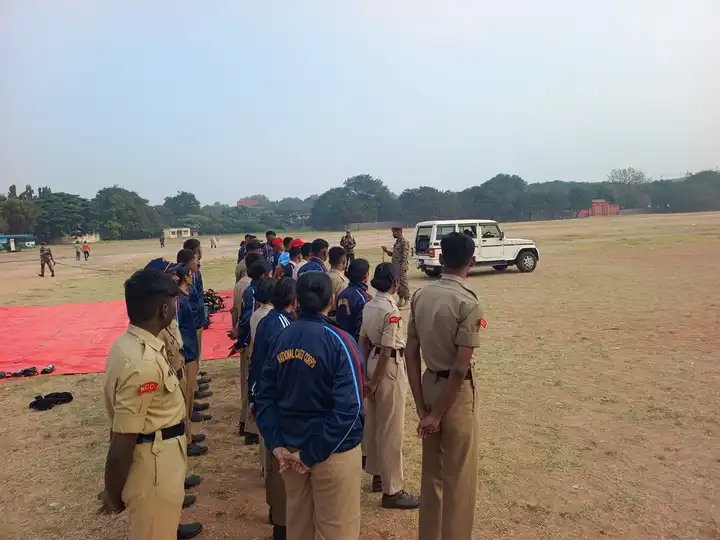 jagruti degree and pg college ncc students events