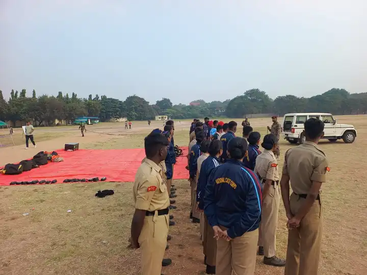 jagruti degree and pg college ncc students events