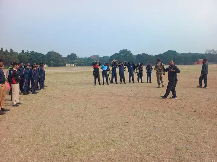 jagruti degree and pg college ncc students events