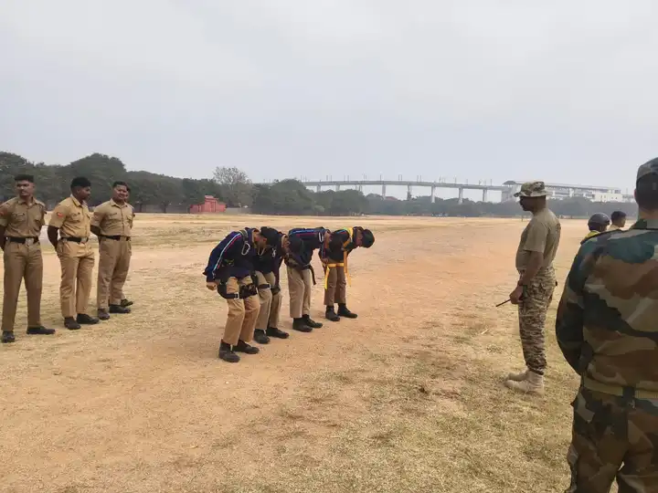 jagruti degree and pg college ncc students events