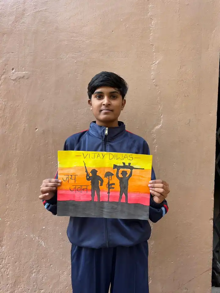 Jagruti Degree and PG College NCC vijay Diwas 2025