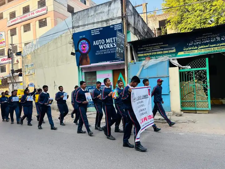 Jagruti Degree and PG College NCC vijay Diwas 2025