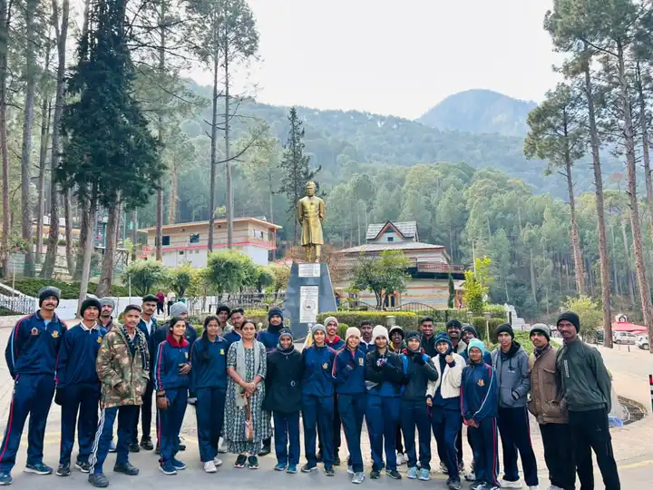 Jagruti Degree and PG College NCC camp