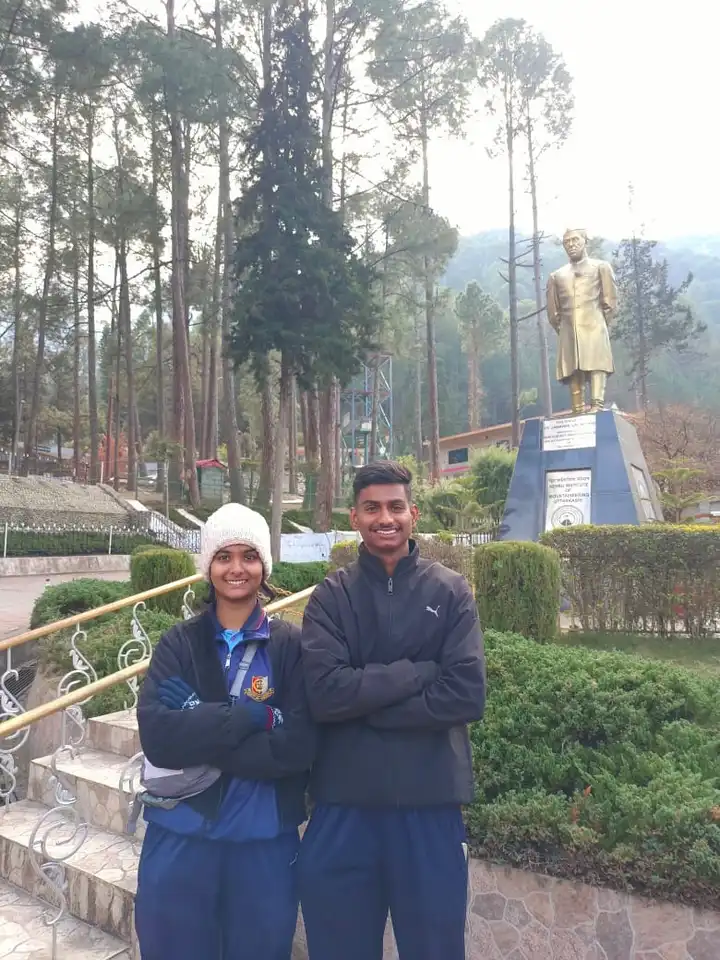 Jagruti Degree and PG College NCC camp