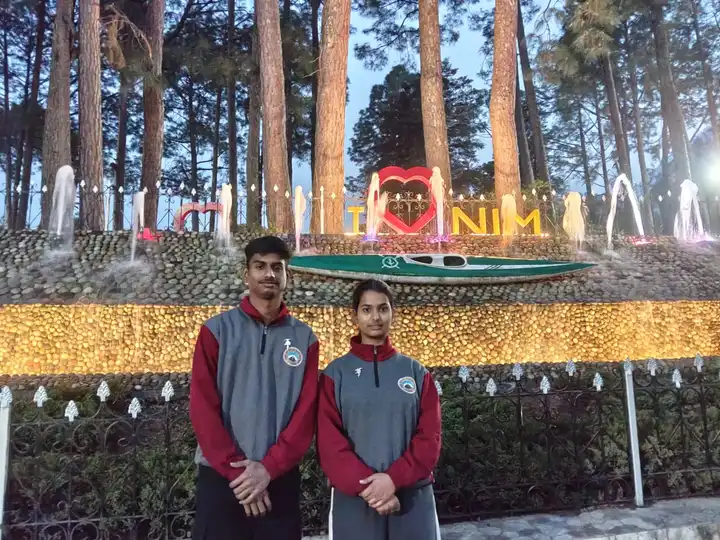 Jagruti Degree and PG College NCC camp