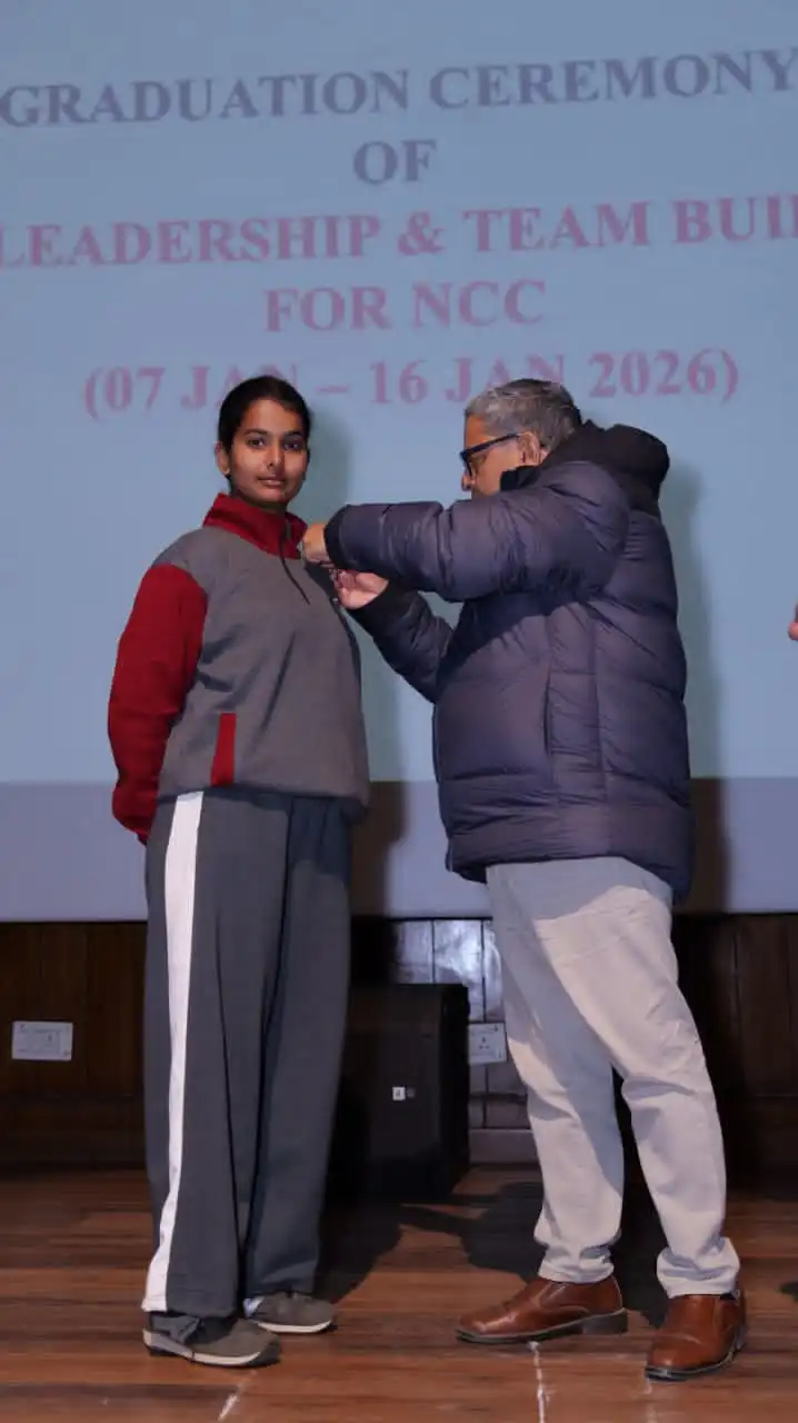 Jagruti Degree and PG College NCC camp