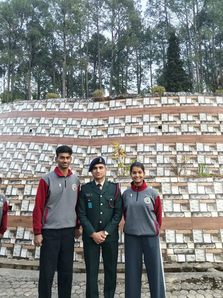 Jagruti Degree and PG College NCC camp
