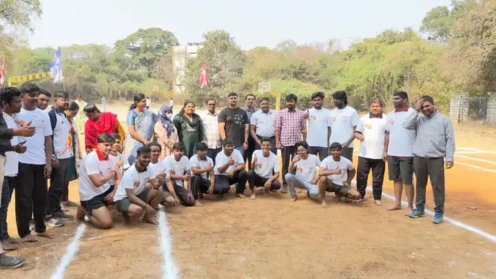 Jagruti Degree and PG College students sports events 2026 