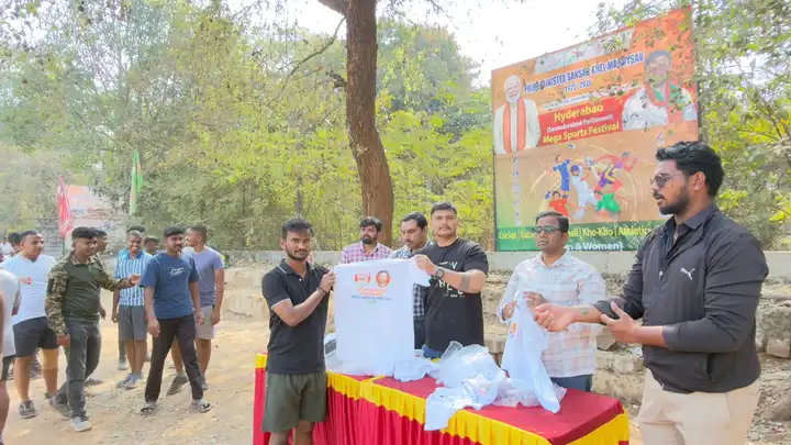 Jagruti Degree and PG College students sports events 2026 