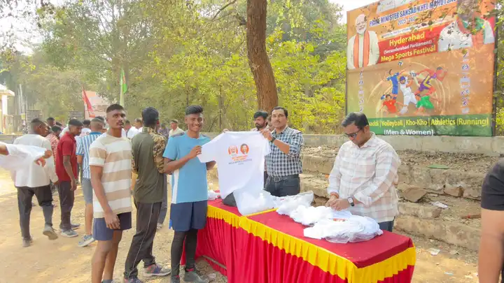 Jagruti Degree and PG College students sports events 2026 