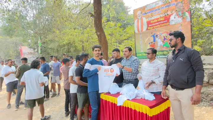 Jagruti Degree and PG College students sports events 2026 