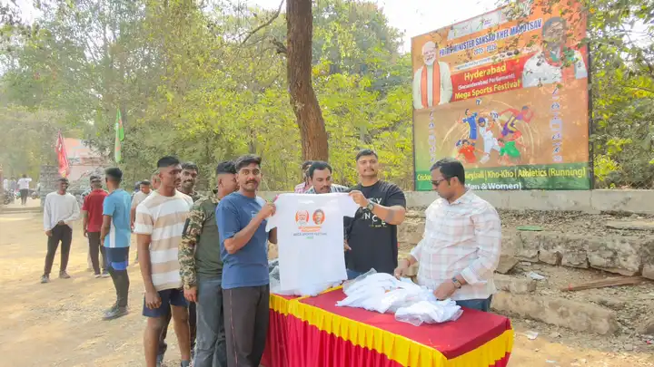 Jagruti Degree and PG College students sports events 2026 