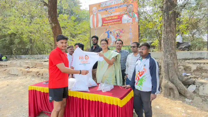 Jagruti Degree and PG College students sports events 2026 