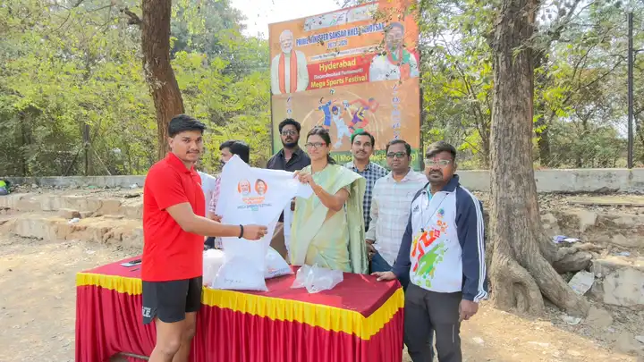 Jagruti Degree and PG College students sports events 2026 