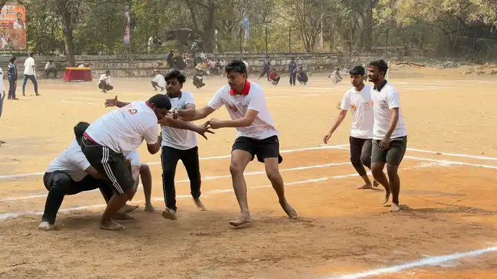 Jagruti Degree and PG College students sports events 2026 