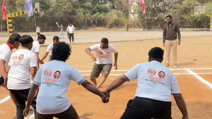 Jagruti Degree and PG College students sports events 2026 