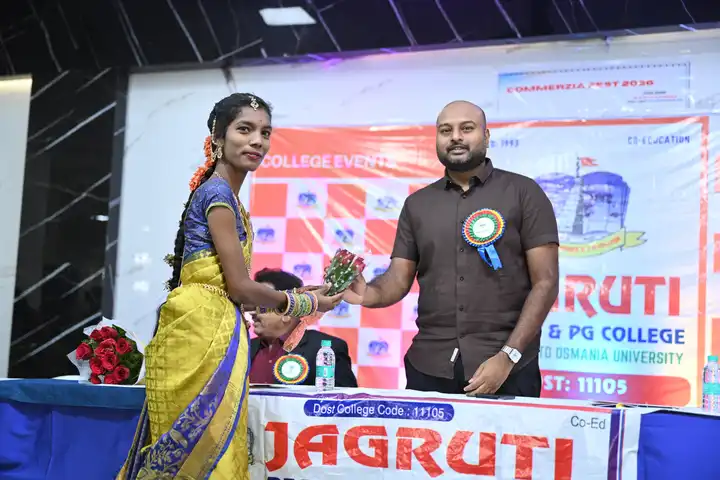 Jagruti Degree and PG College Bcom fest 2026