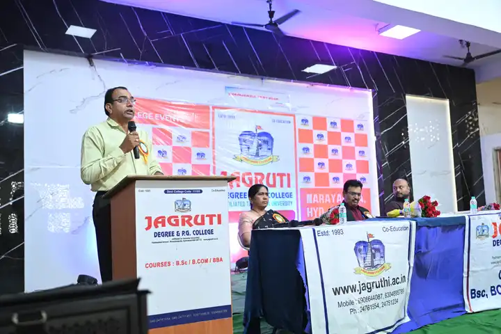 Jagruti Degree and PG College Bcom fest 2026