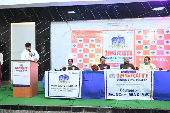 Jagruti Degree and PG College Bcom fest 2026