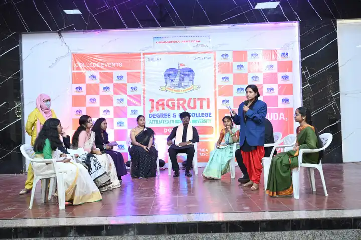 Jagruti Degree and PG College Bcom fest 2026