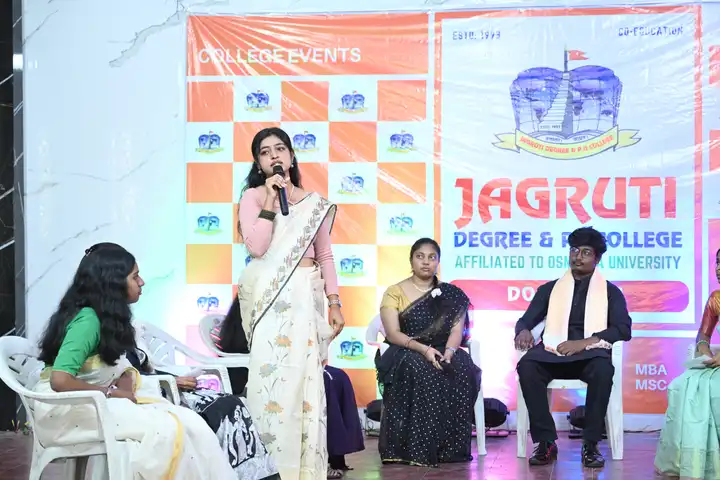 Jagruti Degree and PG College Bcom fest 2026