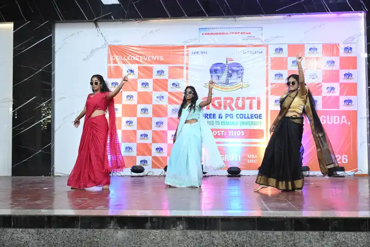 Jagruti Degree and PG College Bcom fest 2026