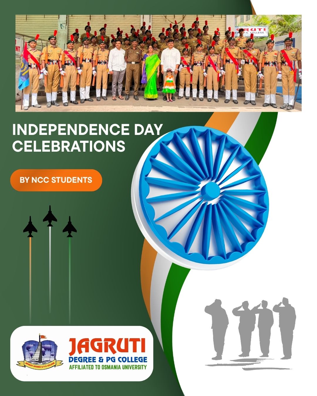 Jagruti Independence day celebrations 2026